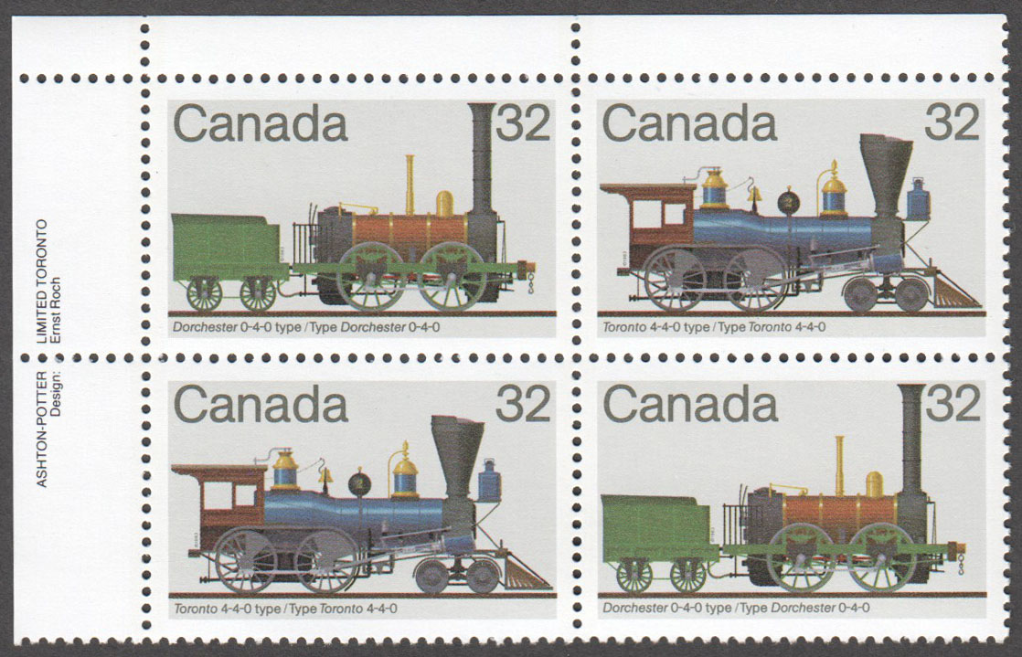 Canada Scott 1000a MNH PB UL (A9-1) - Click Image to Close